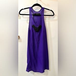 Alexander Wang Rare silk purple dress